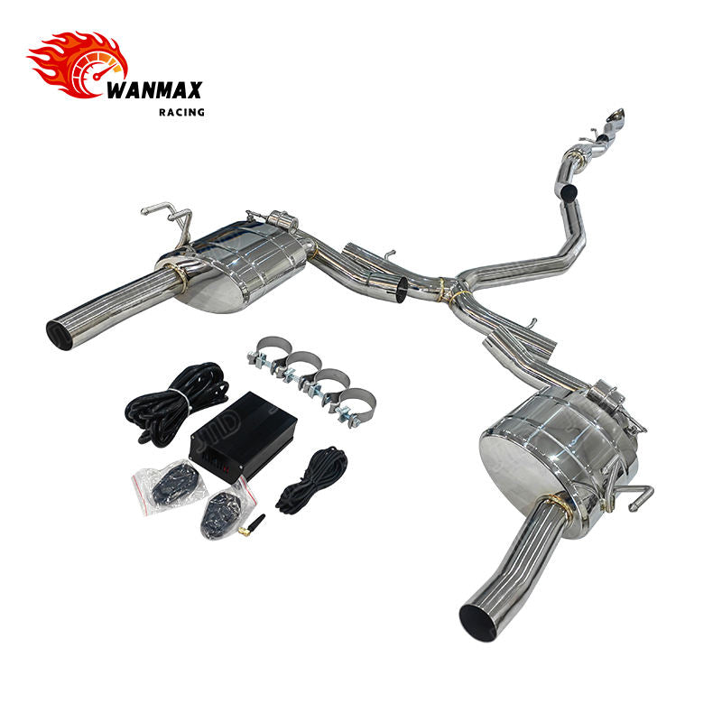 Performance 1.5mm T304 Stainless Steel Valvetronic Catback Exhaust System for Mercedes-Benz E300 W213 2.0T 2019+
