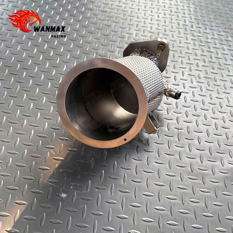 SS304 Heat-Shielded High-Flow Downpipe for Toyota GR Yaris G16E-GTS 1.6L Turbo 2022+