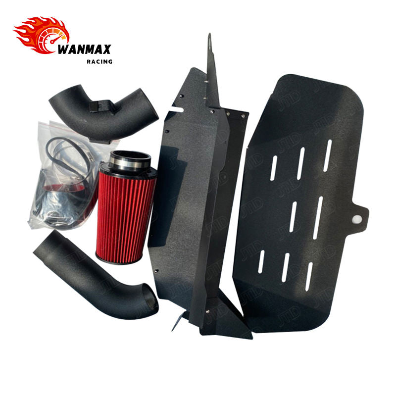 Cold Air Intake System Kit with Enclosed Heat Shield for 2012-2016 BMW 328i 328xi F30 N20 2.0L Turbo INT-BM-001