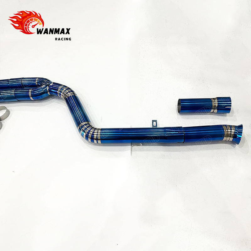Titanium Valved Catback Exhaust for BMW M240i M340i G20 G28 G42 2022+ Electric Remote Control Sport Exhaust System