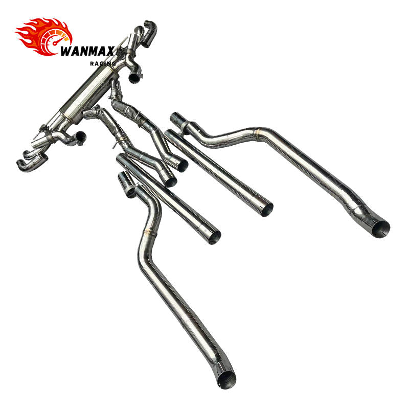 Mirror Polished T304 SS Valved Catback Exhaust for BMW X7 G07 40i M50i M60i B58/N63 2019+ SUV