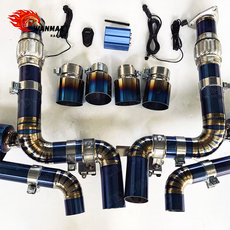 High Performance Valved Design Titanium Exhaust System For Chevrolet Corvette C8 Z06 In Stock & Fast Dispatch