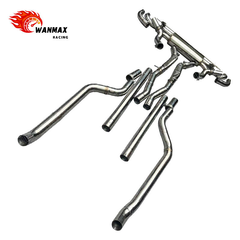 Mirror Polished T304 SS Valved Catback Exhaust for BMW X7 G07 40i M50i M60i B58/N63 2019+ SUV