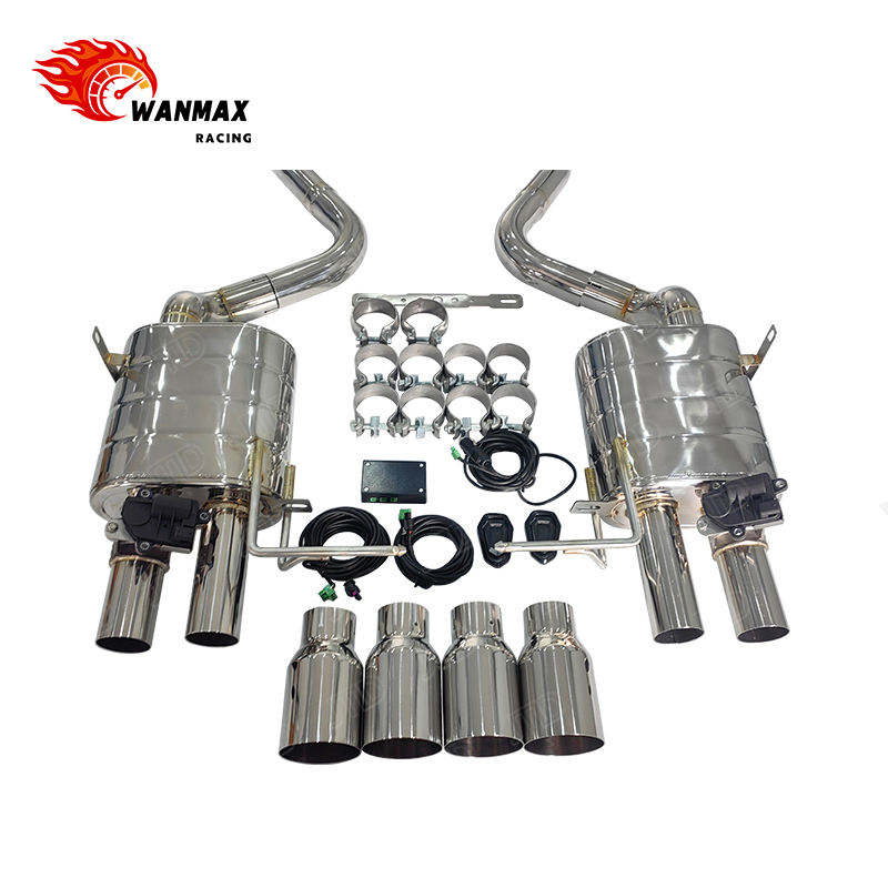 Performance T304 Stainless Steel Valvetronic Catback Exhaust System for BMW E92 M3 S65 4.0L V8 2009-2013