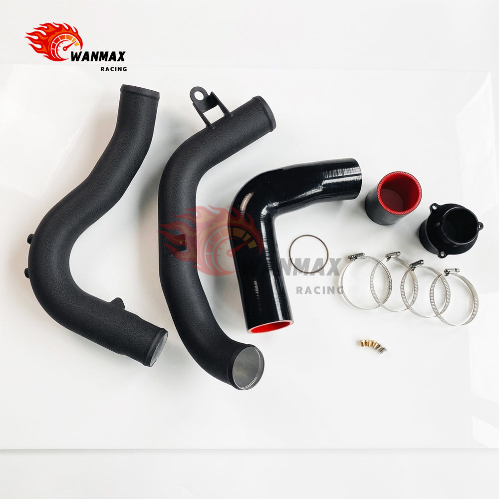 Aluminum Turbo Charge Pipe & Muffler Delete Kit for VW Golf MK7 GTI R Audi S3 A3 8V 2.0T INT-VW-009T