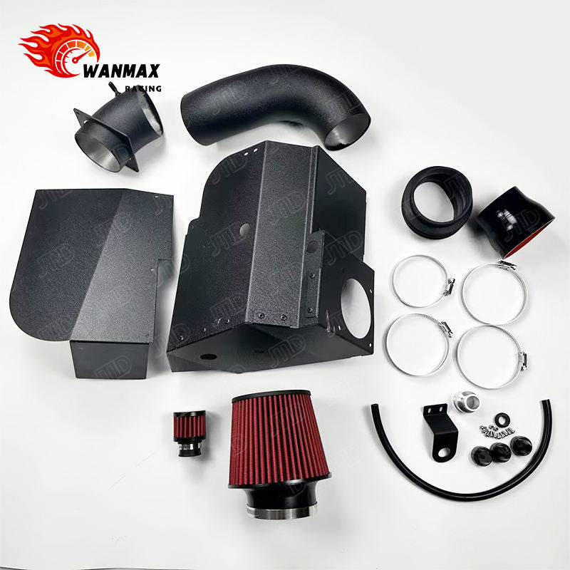 Performance Aluminum Cold Air Intake Kit with Heat Shield for VW Golf GTI MK8 & Audi A3 8Y EA888 Gen 4 2.0T