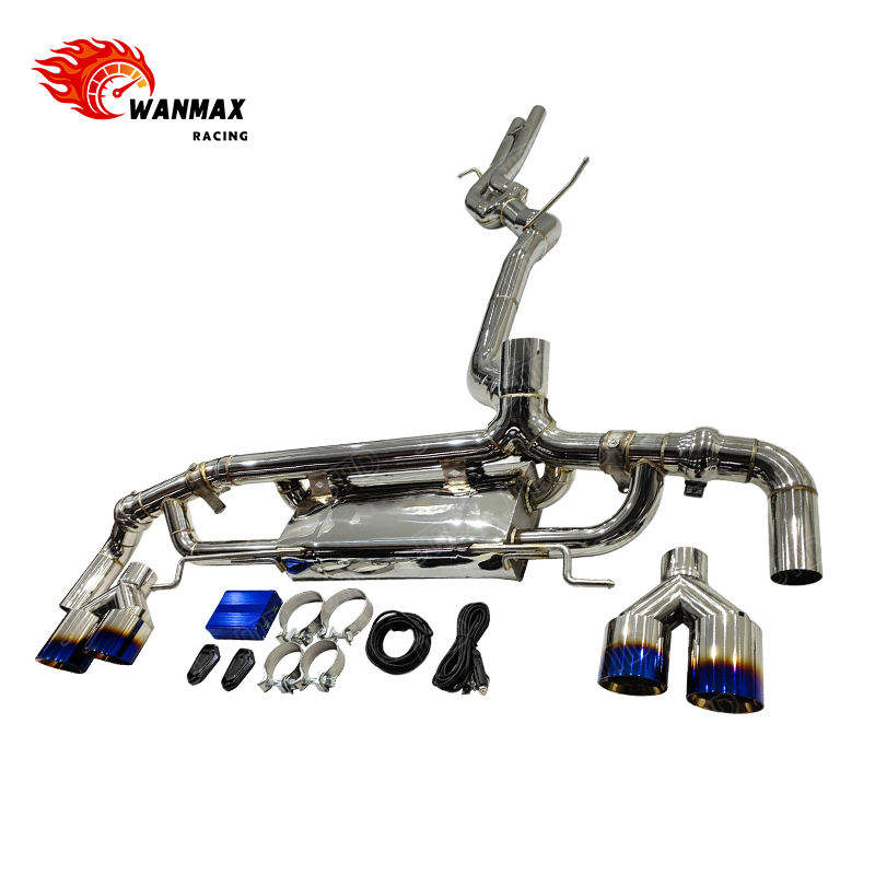 SS304 Electronic Valved Catback Exhaust for 2016-2019 Audi 4M Q7 3.0T V6 Luxury SUV
