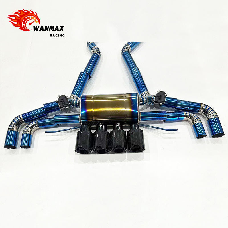 Titanium Valved Catback Exhaust for BMW M240i M340i G20 G28 G42 2022+ Electric Remote Control Sport Exhaust System