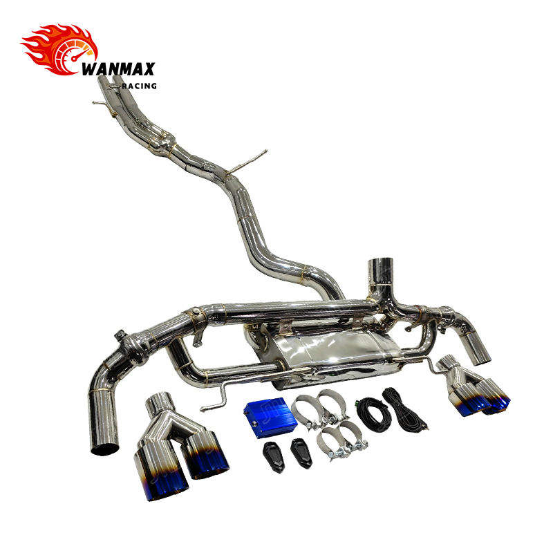 SS304 Electronic Valved Catback Exhaust for 2016-2019 Audi 4M Q7 3.0T V6 Luxury SUV