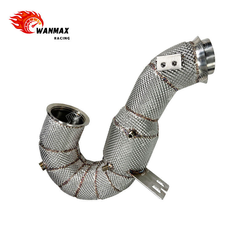 Heat Shielded Exhaust Downpipe for Mercedes-Benz C300 W206 2.0T