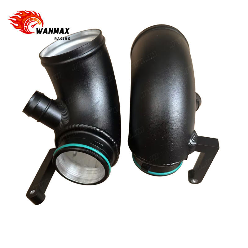 High Flow Aluminum Turbo Intake Inlet Pipe For VW GOLF MK7GTIR MK3 A3 S3 EA888 Tuning LG-0089-BK