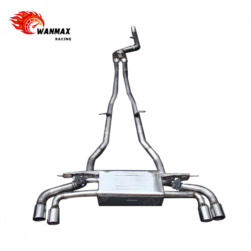 Performance T304 Stainless Steel Valved Catback Exhaust System for BMW G30 540i G38 540Li B58 3.0T 2017+