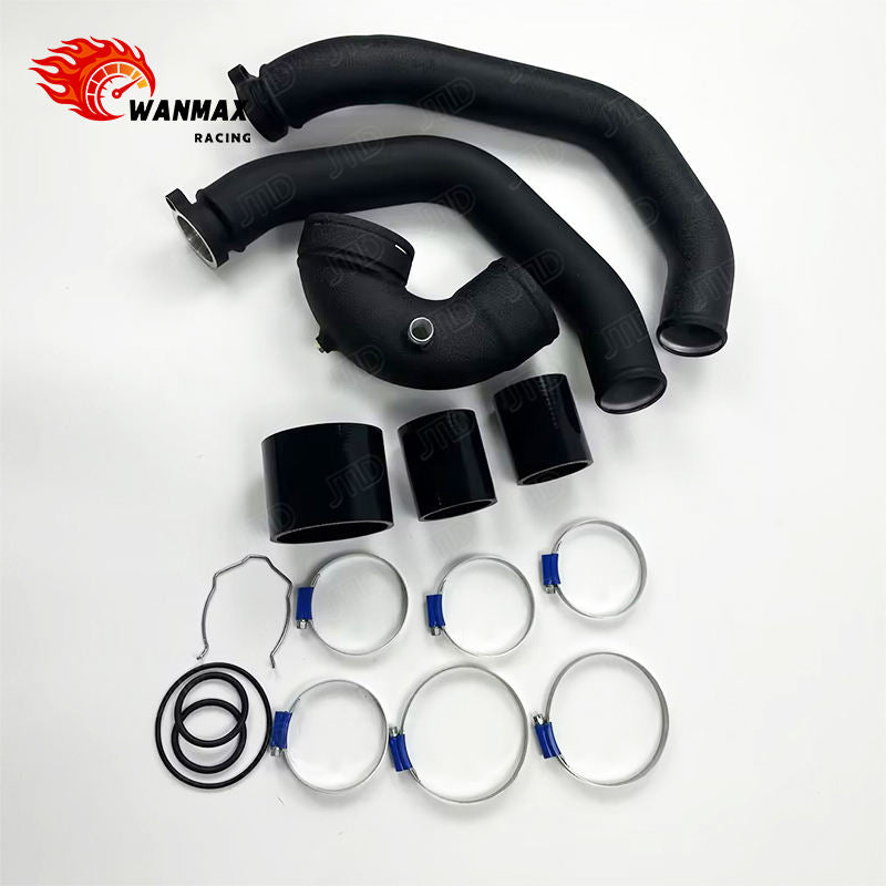 New Stock Aluminum Charge & Boost Pipe Kit for BMW S55 F80 M3 F82 F83 M4 3.0T Twin Turbo INT-BM-016T