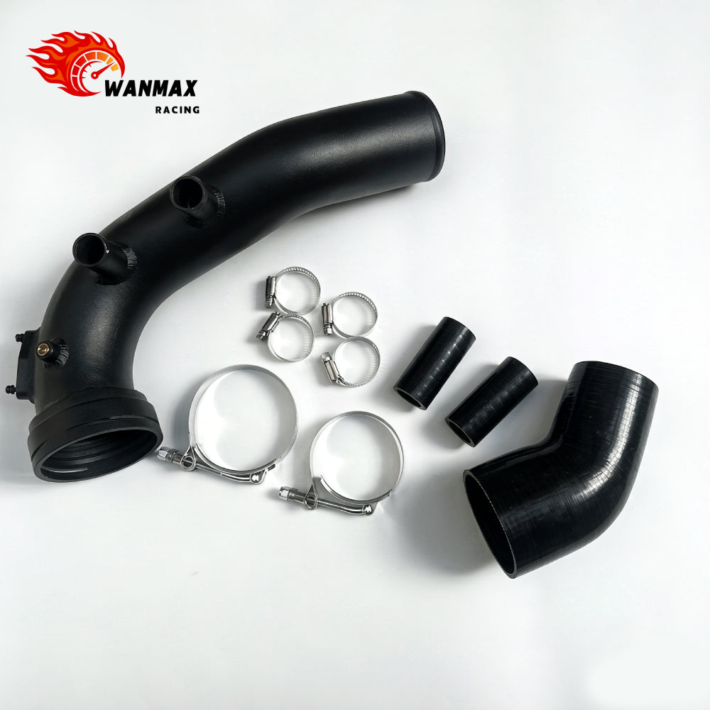 Aluminum Charge Pipe Cold Air Intake System Kit for BMW N54 E88 E90 E92 135i 335i Performance Upgrade Kit INT-BM-054