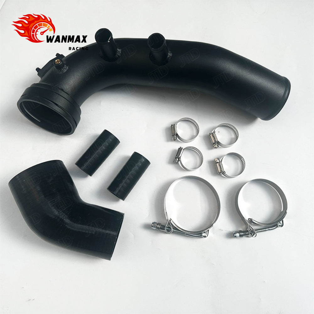 Aluminum Charge Pipe Cold Air Intake System Kit for BMW N54 E88 E90 E92 135i 335i Performance Upgrade Kit INT-BM-054