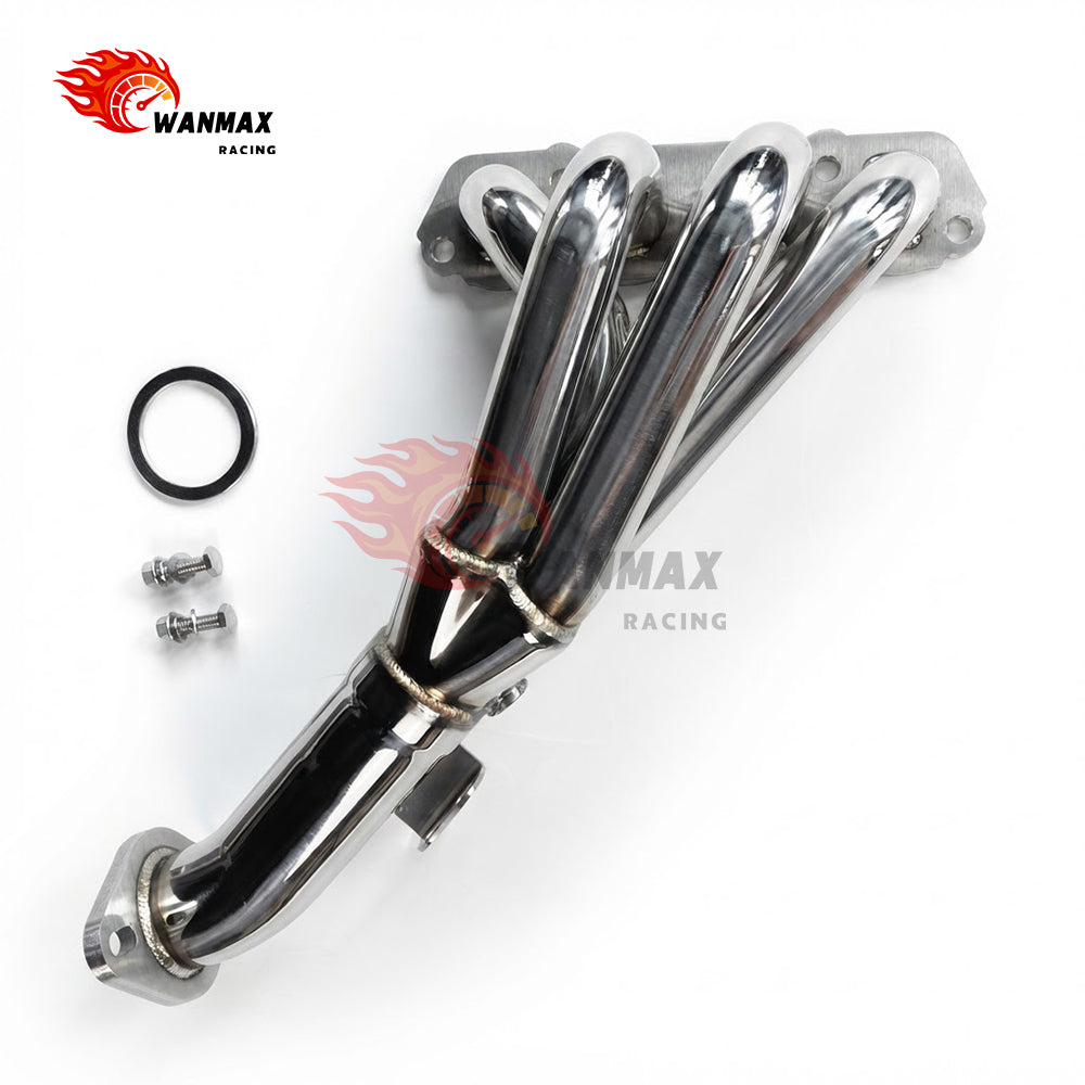 Mirror-Polished Catless 4-1 Header for Mazda MX-5 ND Miata 1.5L
