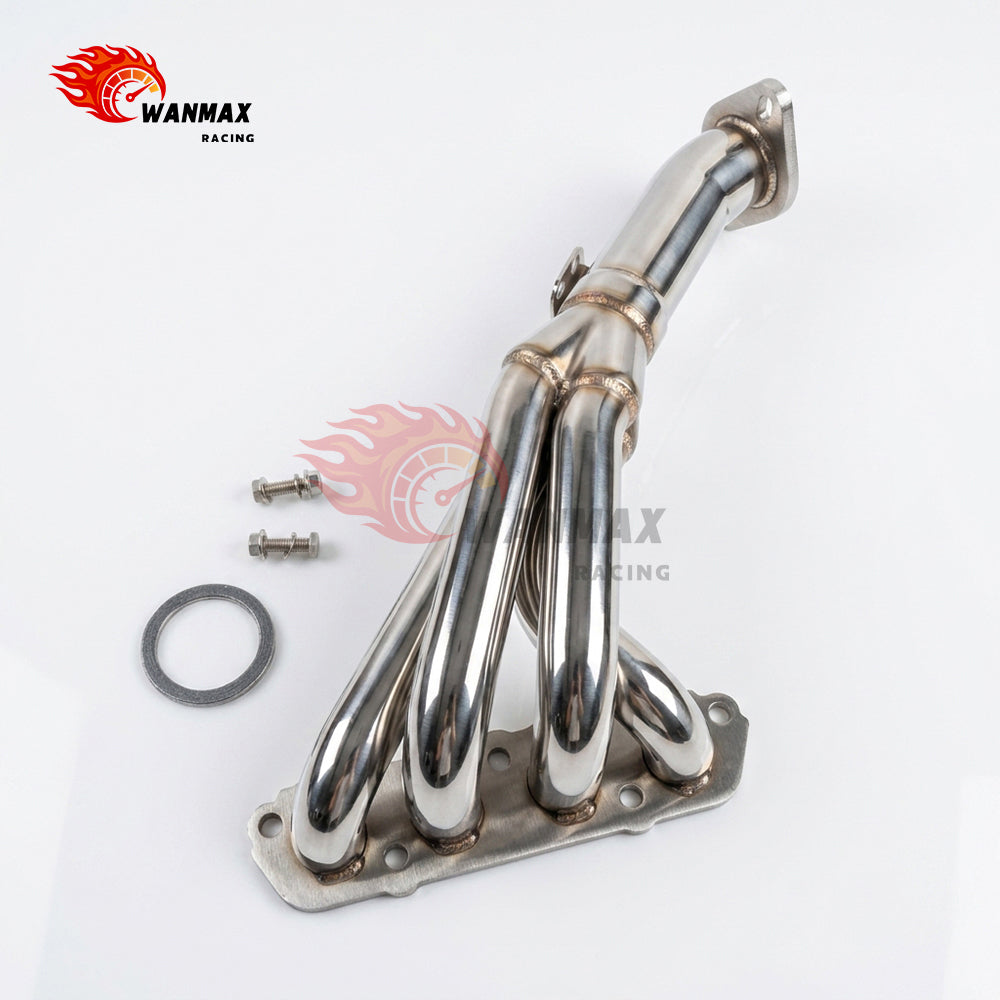 Mirror-Polished Catless 4-1 Header for Mazda MX-5 ND Miata 1.5L