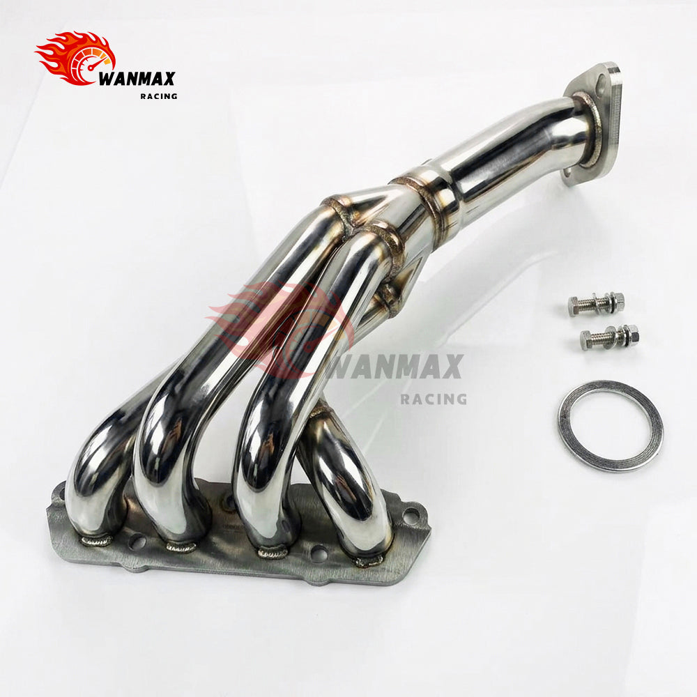 Mirror-Polished Catless 4-1 Header for Mazda MX-5 ND Miata 1.5L