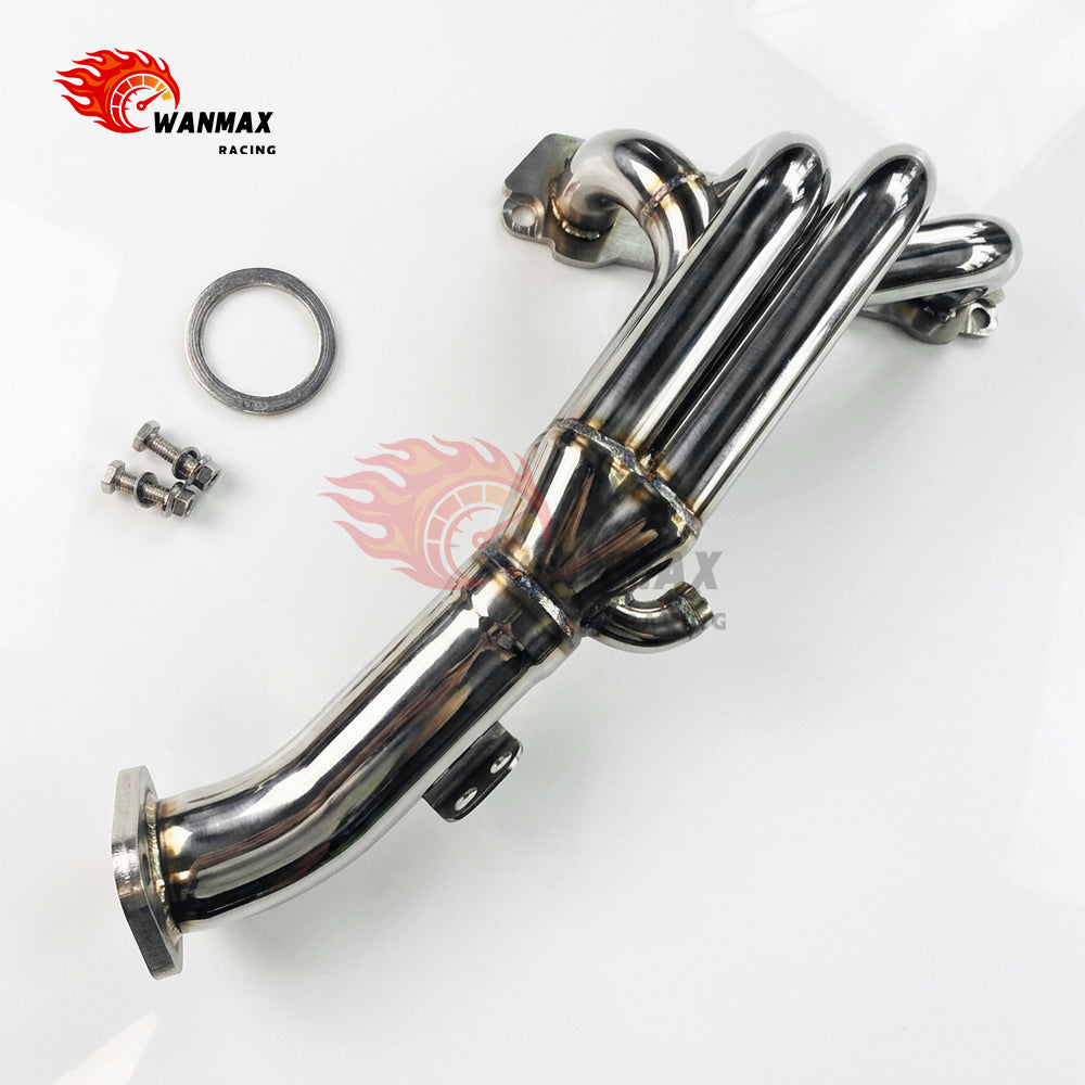 Mirror-Polished 4-1 Exhaust Header for Mazda MX-5 ND Miata 2.0L