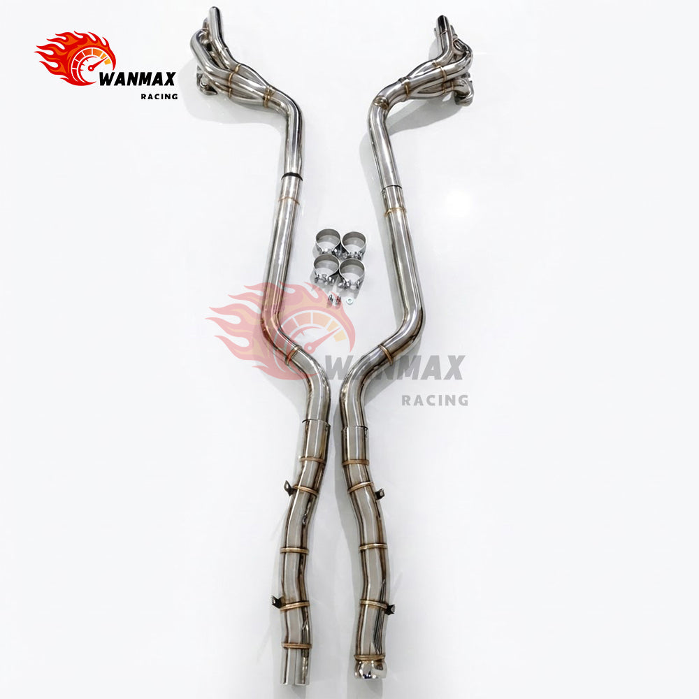 Equal-Length 4-2-1 Long-Tube Header Kit for Mercedes-AMG W204 C63 M156 6.2L V8