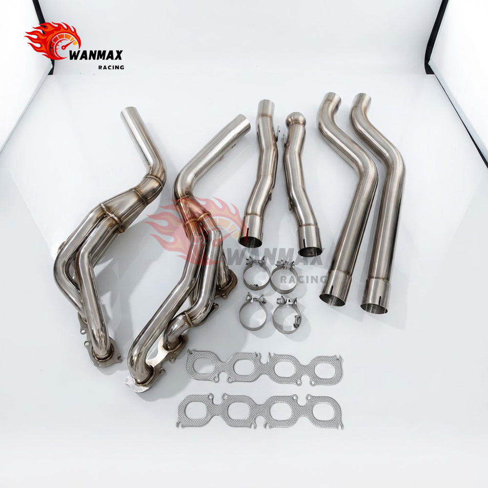 Equal-Length 4-2-1 Long-Tube Header Kit for Mercedes-AMG W204 C63 M156 6.2L V8