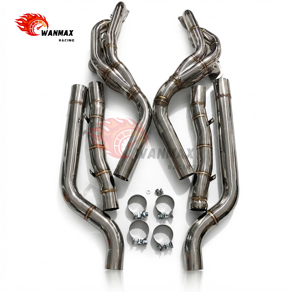 Equal-Length 4-2-1 Long-Tube Header Kit for Mercedes-AMG W204 C63 M156 6.2L V8