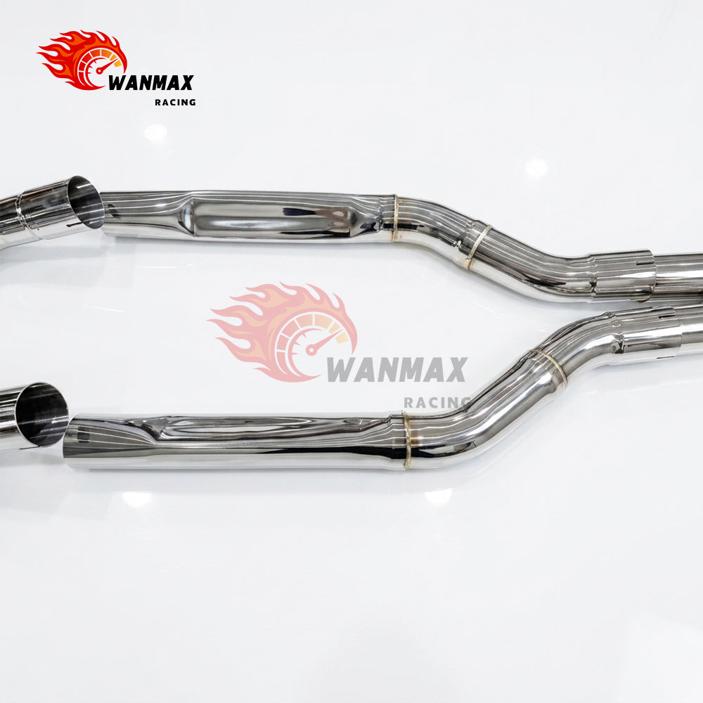 Polished Stainless Steel Valvetronic Catback Exhaust for Mercedes-Benz GLE63 / GLE63S AMG W166 W167 C292