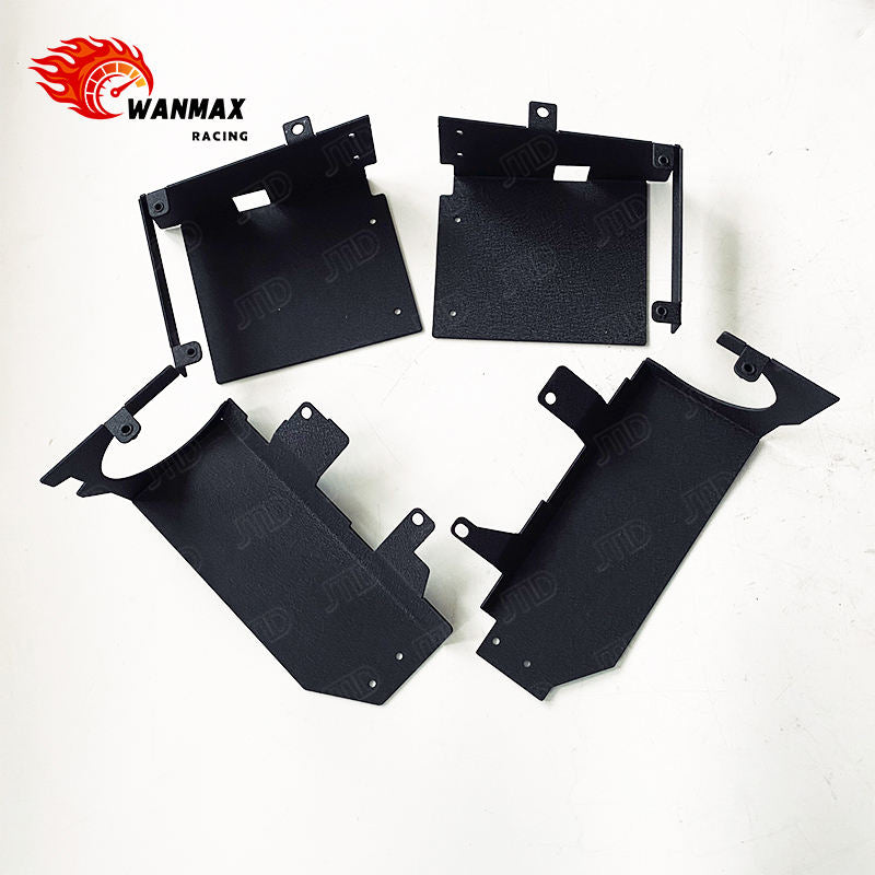 Aluminum Cold Air Intake Kit High Flow Air Filter for Mercedes Benz C400 C450 C43 AMG GLC43 BE-001
