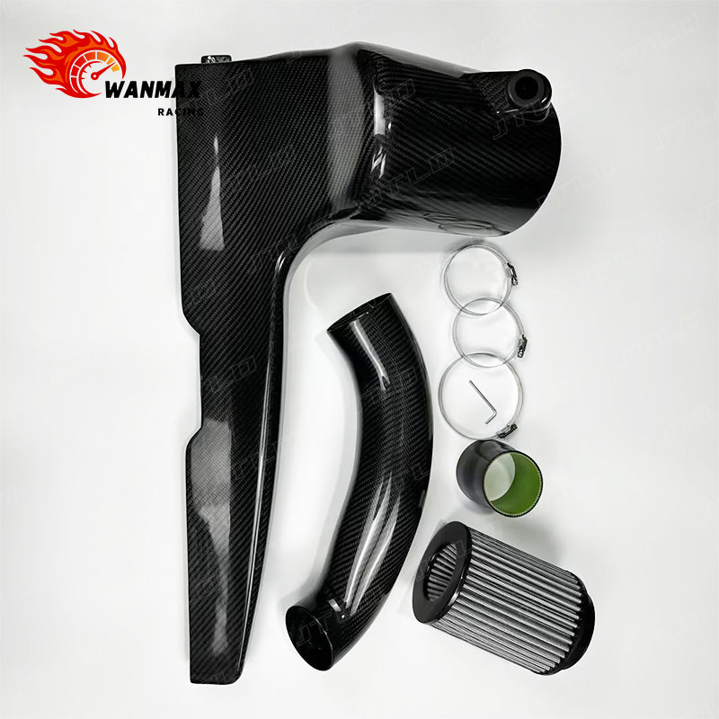 Premium Carbon Fiber Cold Air Intake Kit for VW Golf MK7 GTI/R 2.0T with Intake Pipe and Airbox