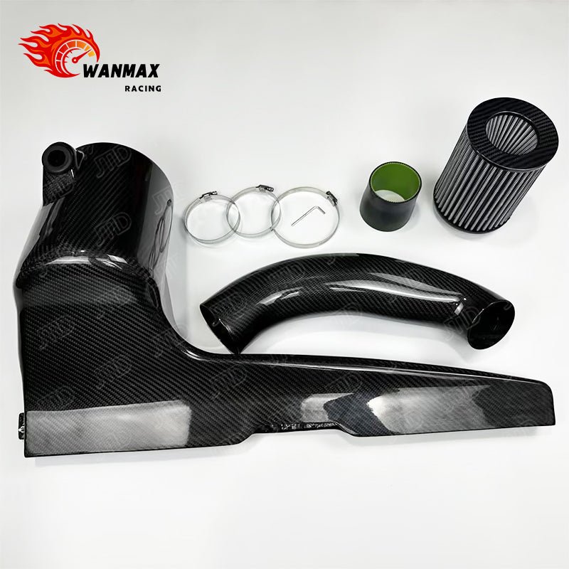 Premium Carbon Fiber Cold Air Intake Kit for VW Golf MK7 GTI/R 2.0T with Intake Pipe and Airbox