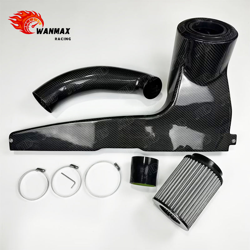 Premium Carbon Fiber Cold Air Intake Kit for VW Golf MK7 GTI/R 2.0T with Intake Pipe and Airbox