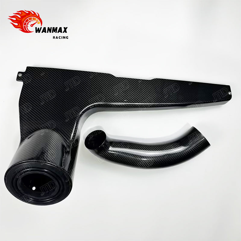 Premium Carbon Fiber Cold Air Intake Kit for VW Golf MK7 GTI/R 2.0T with Intake Pipe and Airbox