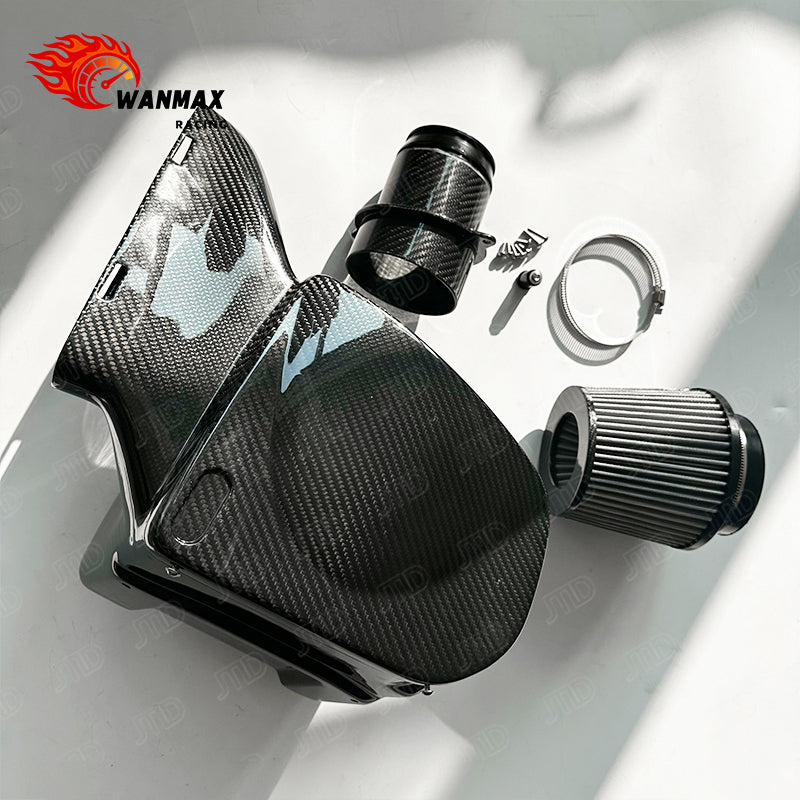 Carbon Fiber Cold Air Intake System Kit for Mercedes-Benz A35 AMG W177/V177 M260 2.0T with Enclosed Airbox