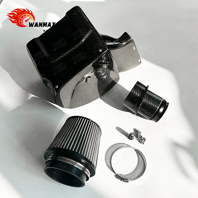Carbon Fiber Cold Air Intake System Kit for Mercedes-Benz A35 AMG W177/V177 M260 2.0T with Enclosed Airbox