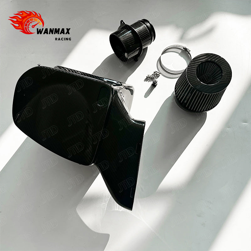 Carbon Fiber Cold Air Intake System Kit for Mercedes-Benz A35 AMG W177/V177 M260 2.0T with Enclosed Airbox