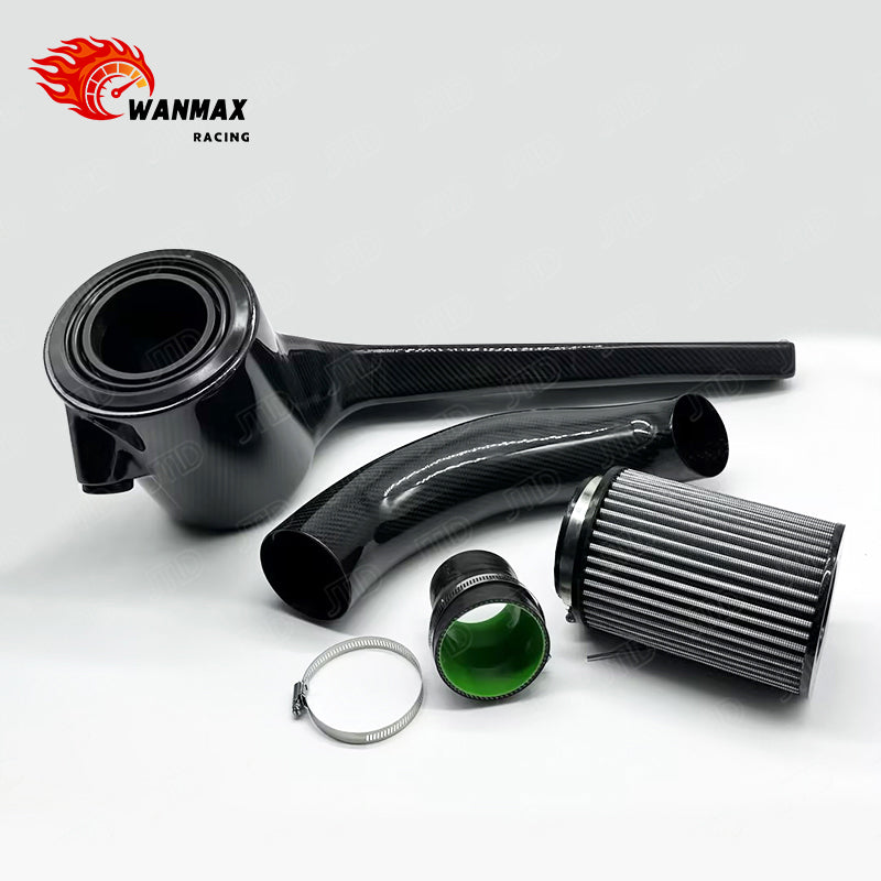 Carbon Fiber Front-Mount Cold Air Intake Kit for VW Golf MK8 GTI/Clubsport EA888 2.0 TSI