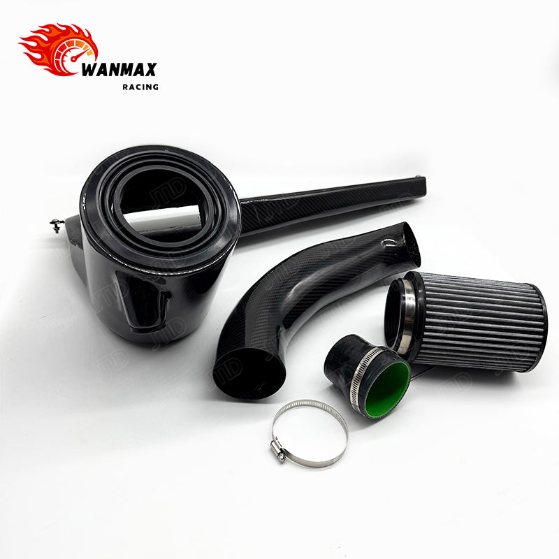 Carbon Fiber Front-Mount Cold Air Intake Kit for VW Golf MK8 GTI/Clubsport EA888 2.0 TSI