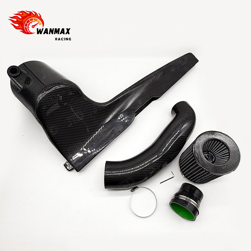 Carbon Fiber Front-Mount Cold Air Intake Kit for VW Golf MK8 GTI/Clubsport EA888 2.0 TSI