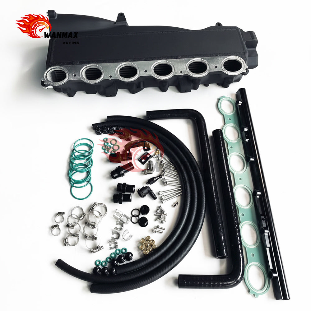 Direct Bolt-On Integrated Water-To-Air Intercooler Intake Manifold For BMW B58 Gen1 3.0L Turbo JT-PC166