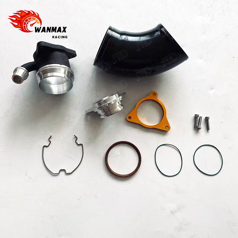 High-Flow Turbo Inlet Pipe Kit with Flange for BMW G20 M340i M240i B58 Toyota GR Supra A90