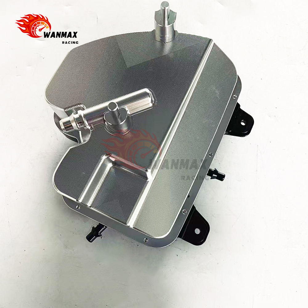 Professional Grade CNC Billet Aluminum Coolant Expansion Tank for BMW F90 M5 F92 M8 S63 4.4T V8 Engines