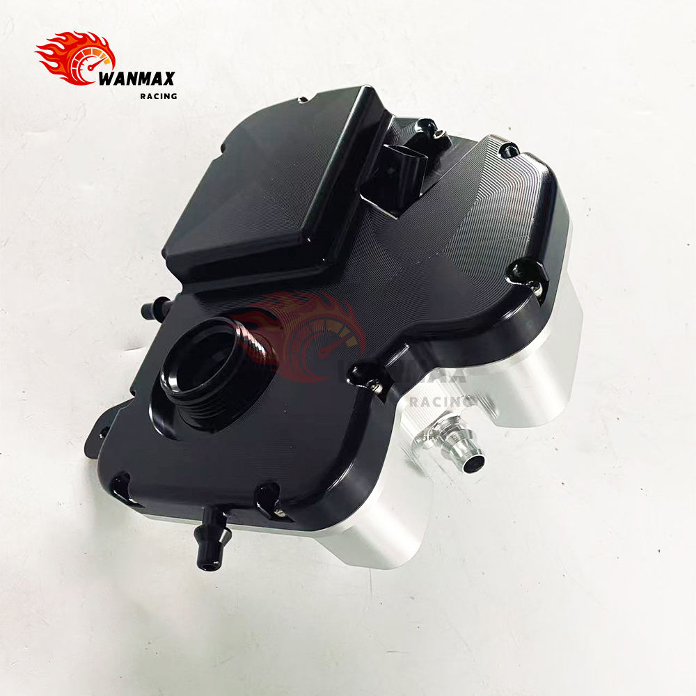 Professional Grade CNC Billet Aluminum Coolant Expansion Tank for BMW F90 M5 F92 M8 S63 4.4T V8 Engines