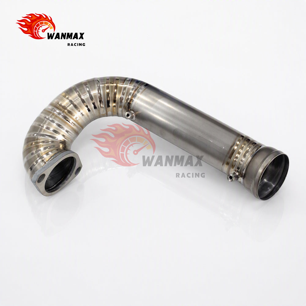 New Version Lightweight Raw Titanium Turbo Inlet Intake Pipe Racing Air Intake Tube for Honda Civic Type R FL5 & Acura Integra Type S DE5 2.0T