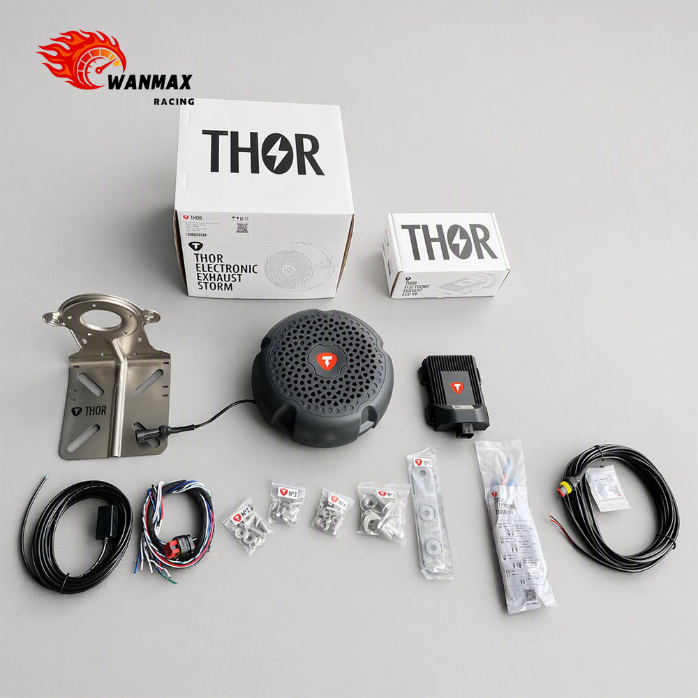 ECO Performance THOR Electronic Exhaust Sound System Single STORM Speaker Universal Active Sound Booster Simulator for Tesla EV Gas Cars
