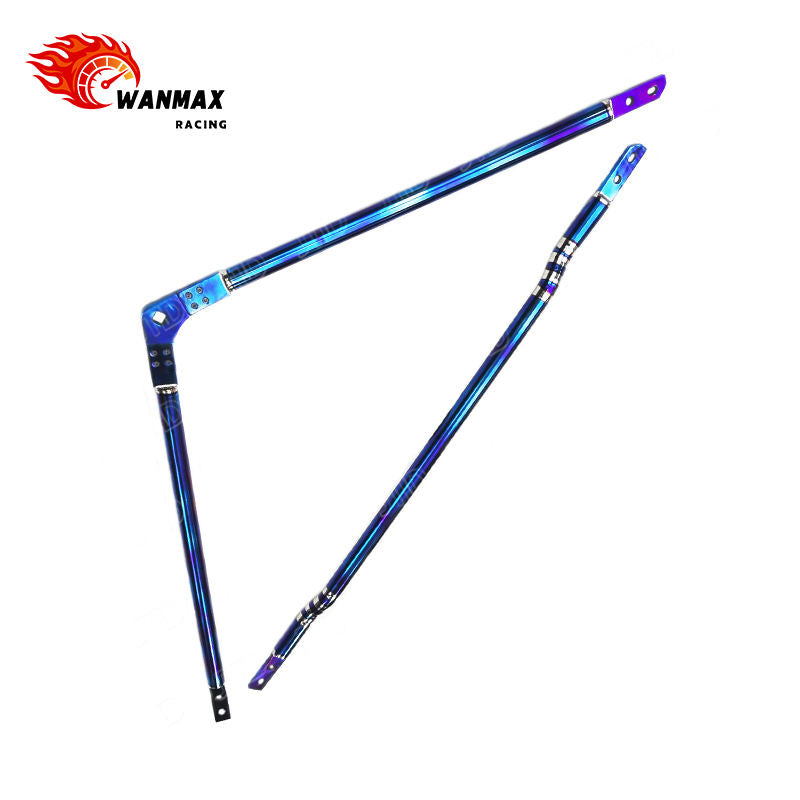 Premium Titanium Front Strut Tower Brace Bars Kit for BMW G80 M3 G82 M4 G87 M2 S58 Engines