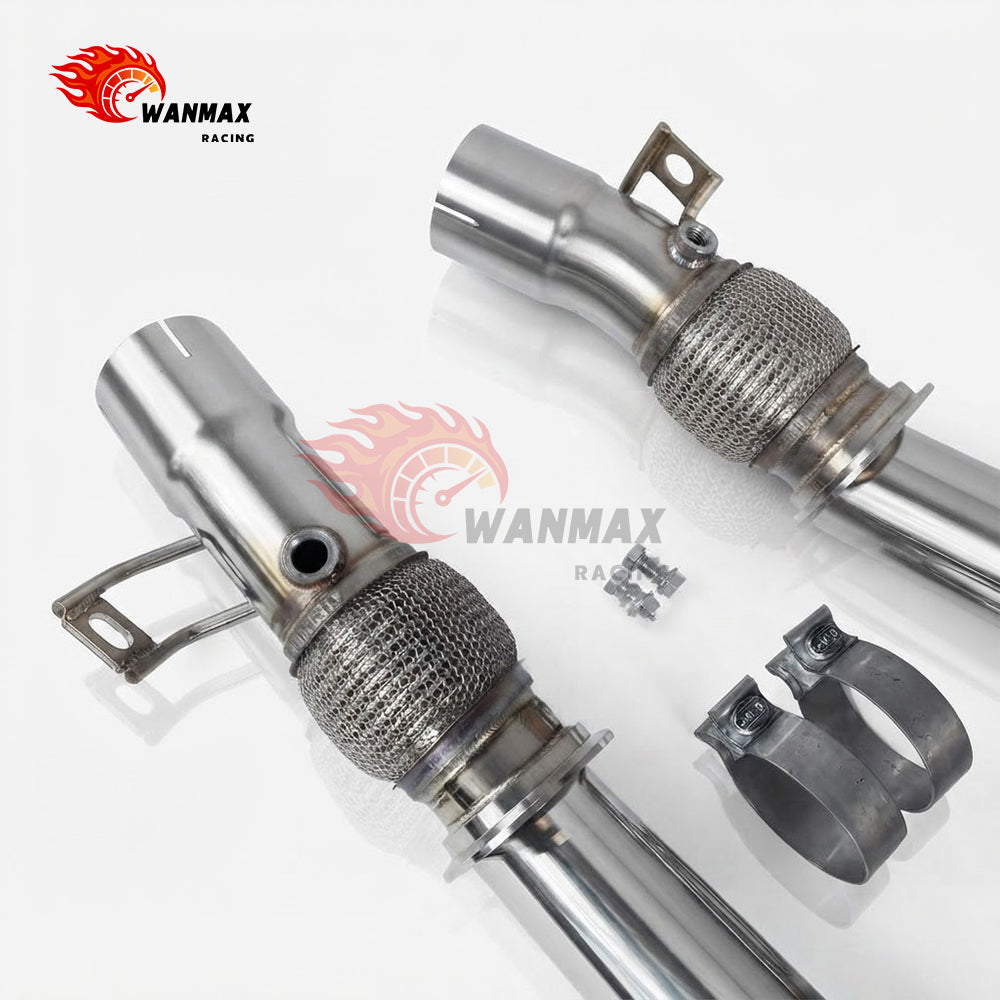 SS304 Equal Length Exhaust Headers for Audi R8 & Lamborghini Huracan Gallardo 5.2L V10
