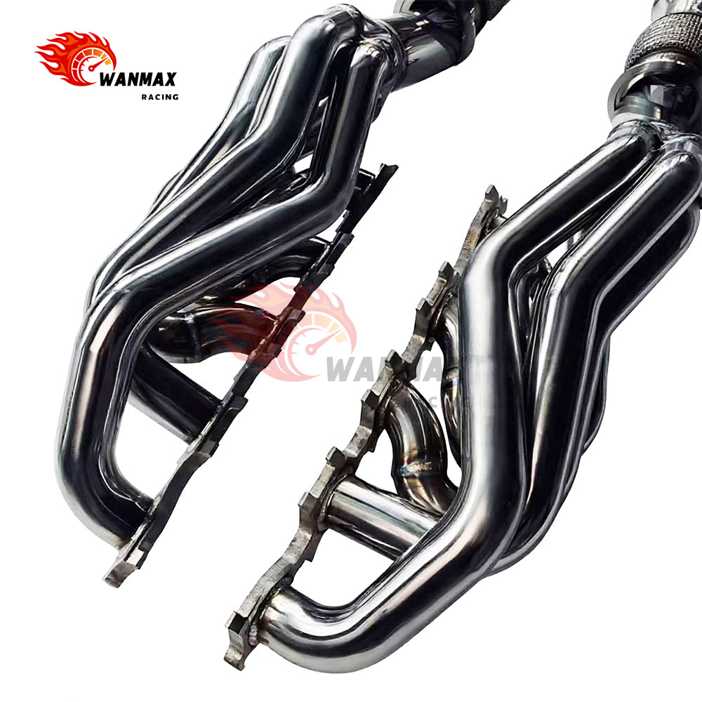 SS304 Equal Length Exhaust Headers for Audi R8 & Lamborghini Huracan Gallardo 5.2L V10