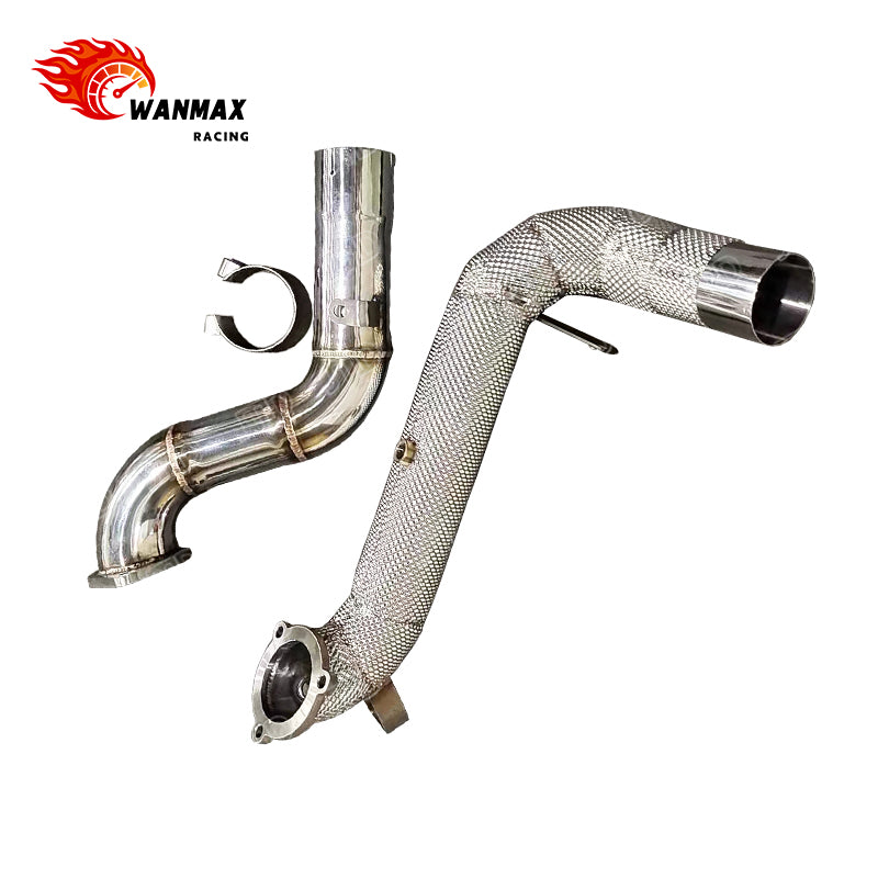 Thermal-Insulated Catless Downpipe for Mercedes-Benz CLA250 C117 M270 2.0L