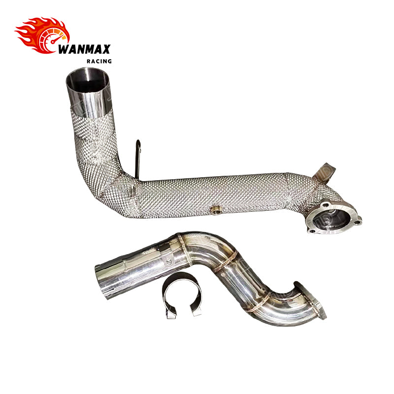 Thermal-Insulated Catless Downpipe for Mercedes-Benz CLA250 C117 M270 2.0L