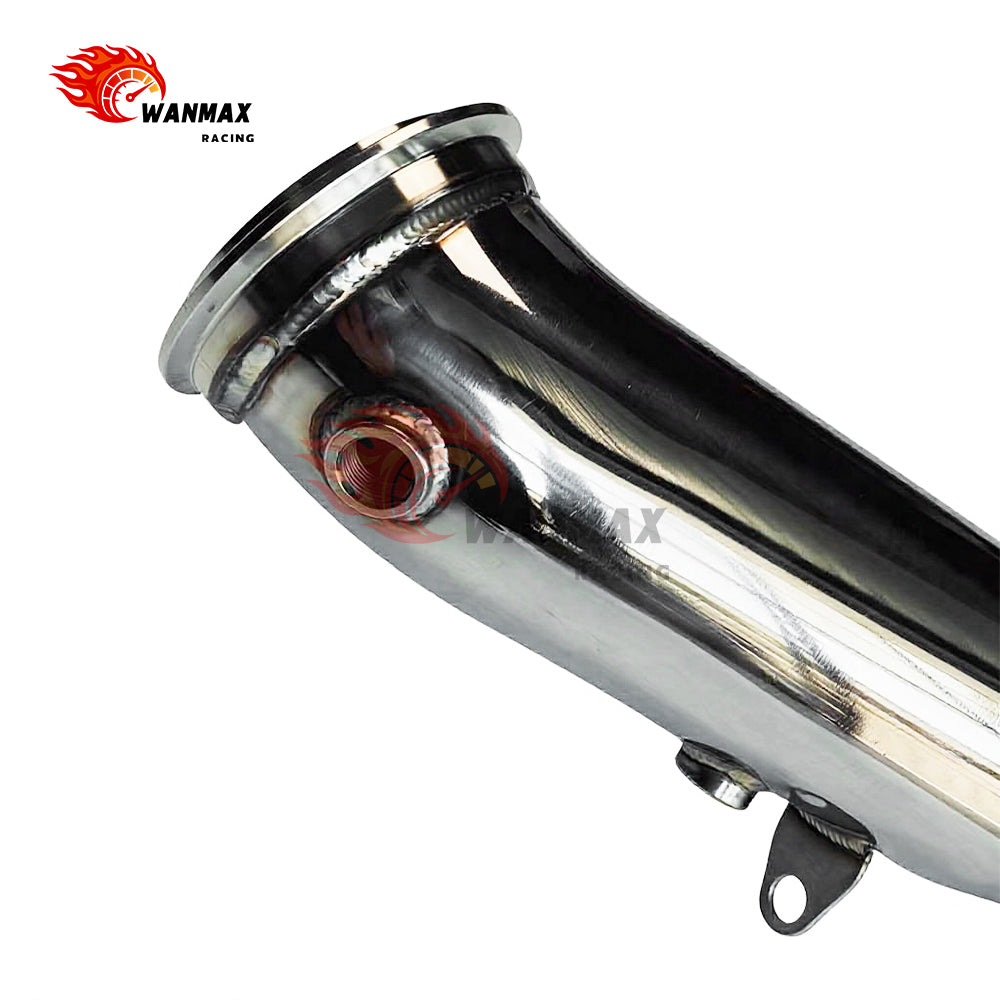 T304 High-Flow Downpipe for BMW F20/F21 F22/F23 F30/F31/F34 F32/F33/F36 N20 2.0L 2012-2016